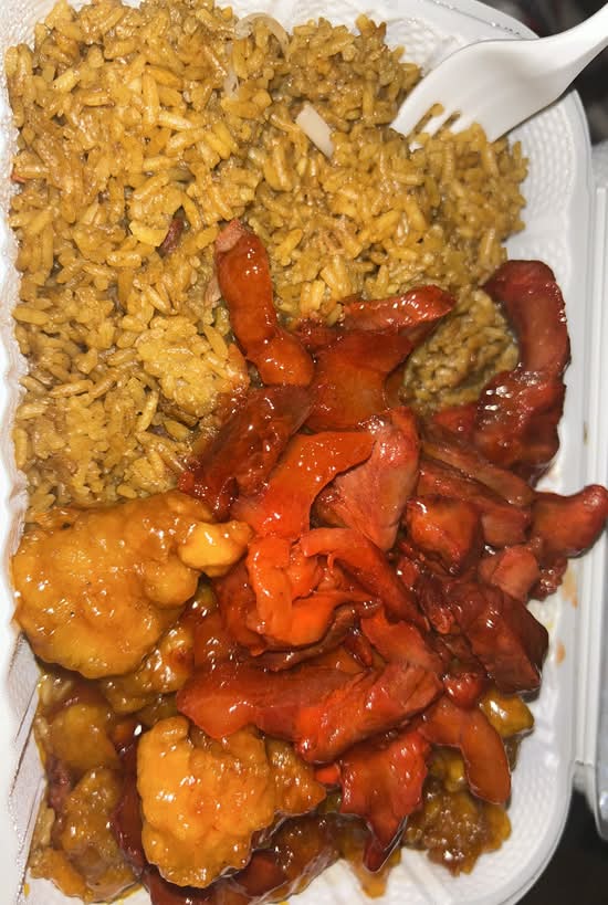 Boneless Spare Ribs and General Tso's Chicken