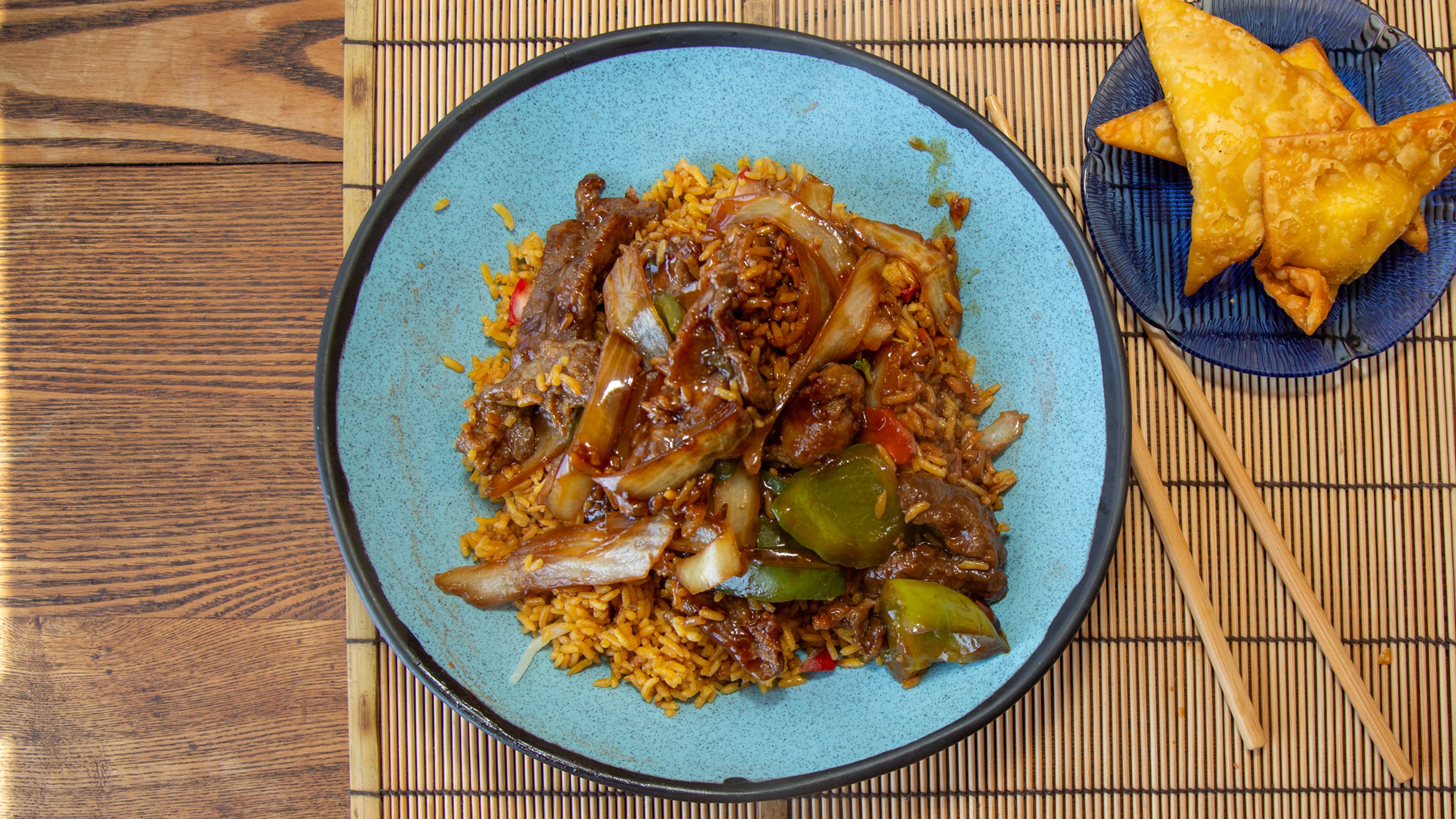 C4. Pepper Steak with Onion