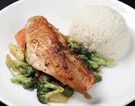 Kids Teppanyaki Salmon