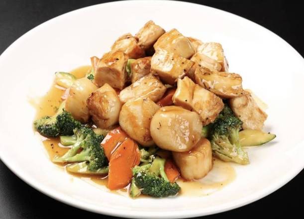 Teppanyaki Chicken and Scallop