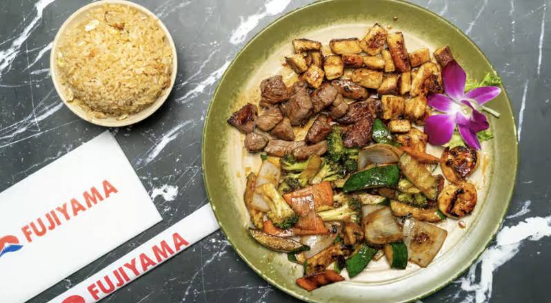 D Chicken and Steak Hibachi