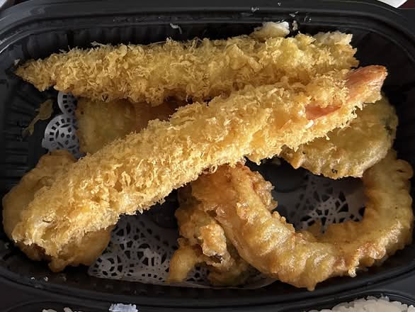 Shrimp Tempura lunch