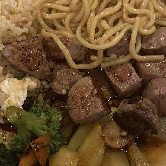 D Steak and Chicken teriyaki