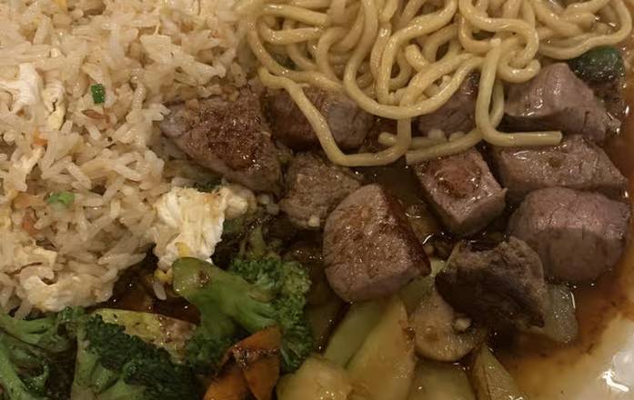 L.  Hibachi Shrimp or Steak