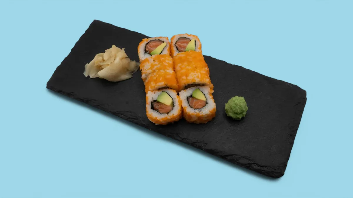 43. Sake Avocado Inside Out