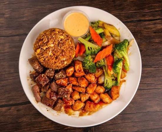 Hibachi Chicken and Steak