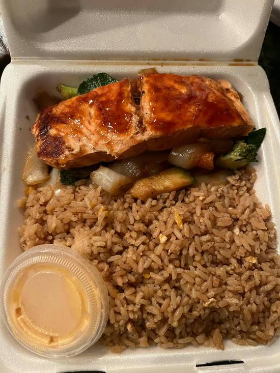 Hibachi Salmon
