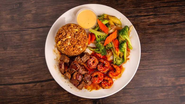 Hibachi Steak and Shrimp