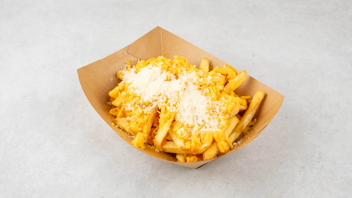 Loaded fries cheese
