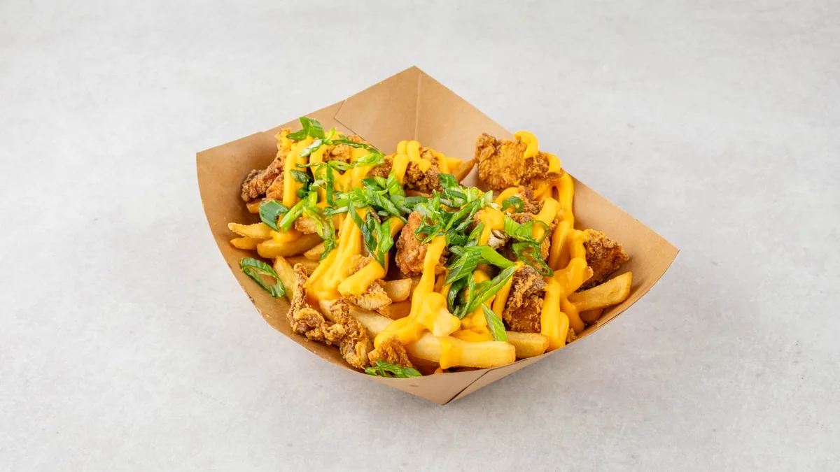 Loaded fries strips