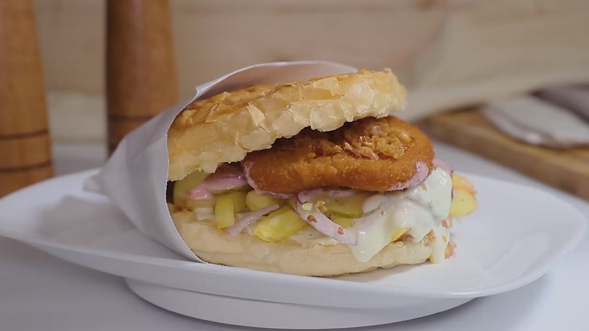 Șnițel burger