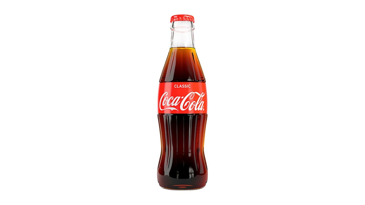 Cola Classic glass