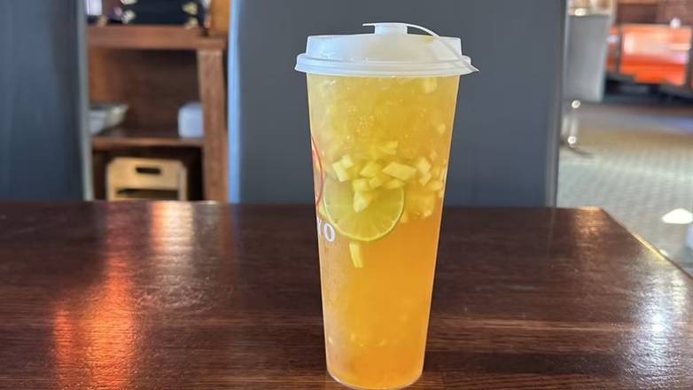 Mango and Lime Fruit Tea
