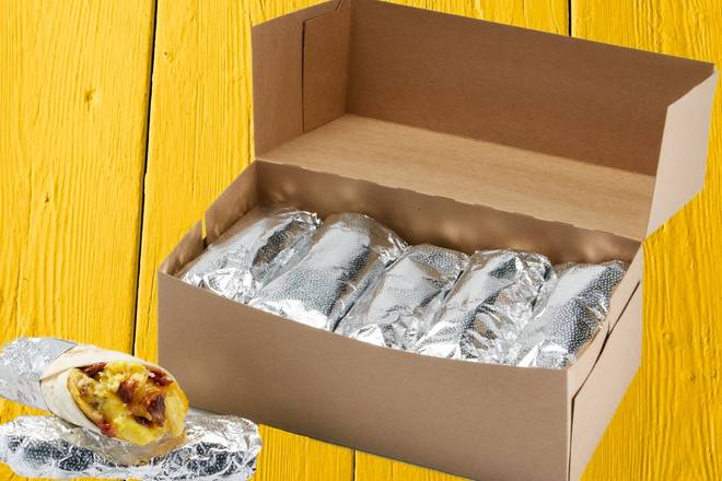 Breakfast Taco Box (25 count)