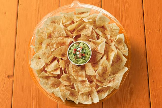 Chips and House-Made Guacamole Party Tray