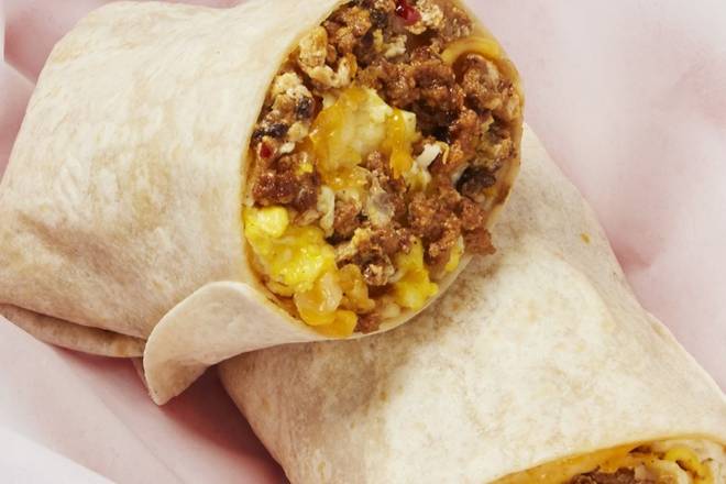 Chorizo, Egg, and Cheese Burrito