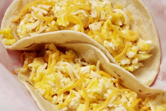 Egg and Cheese Taco