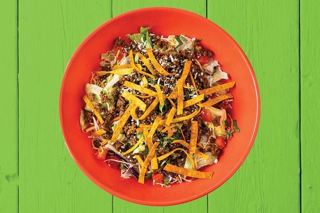 Seasoned Ground Beef Salad