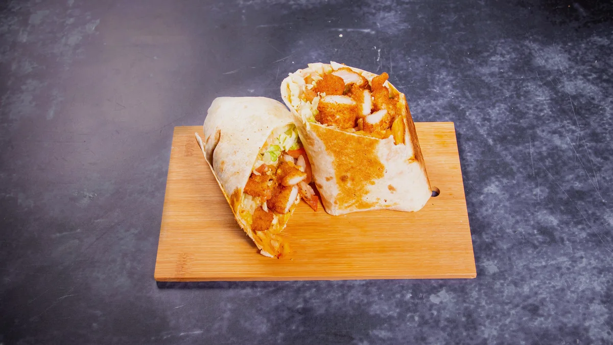 Burrito pohana piletina