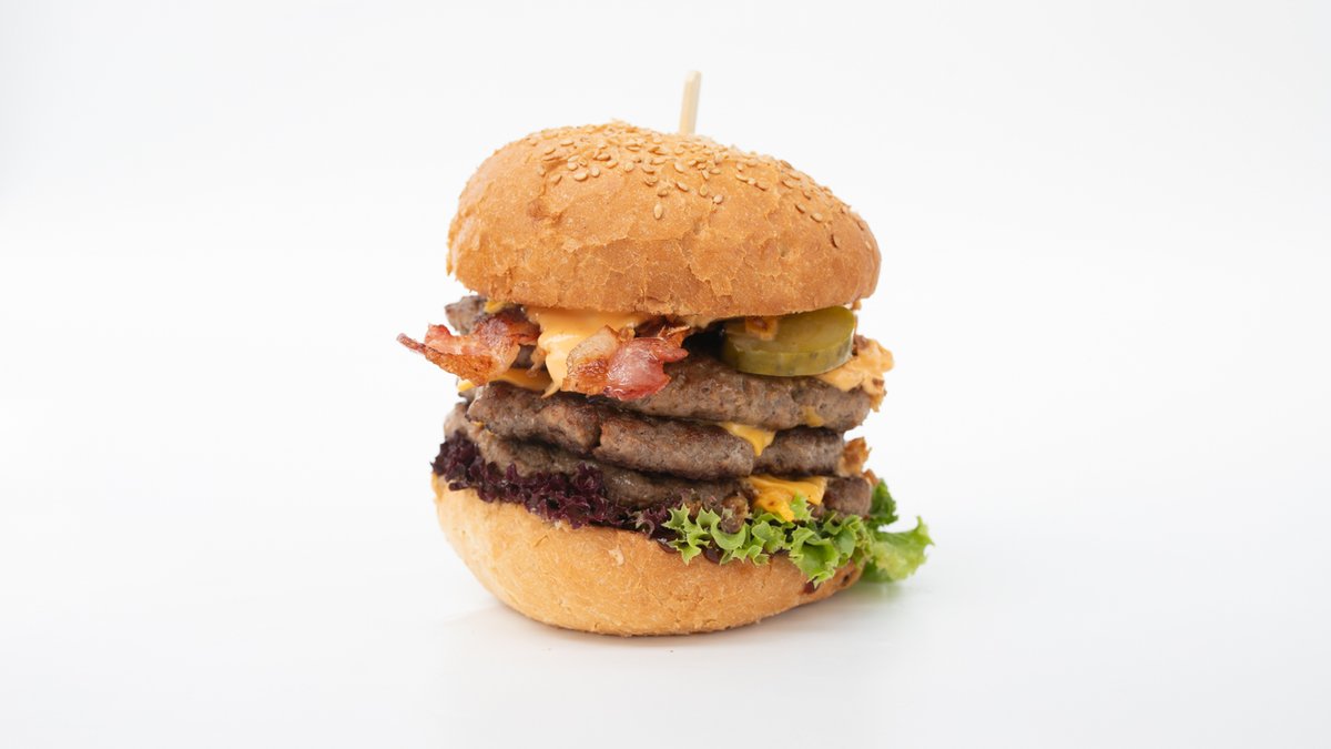 Triple klasik burger