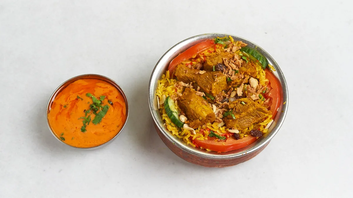 120. Mutton Biryani
