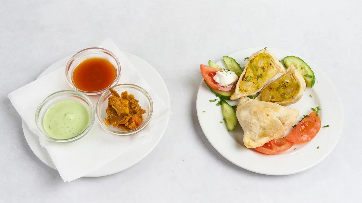 22. Vegetable Samosa