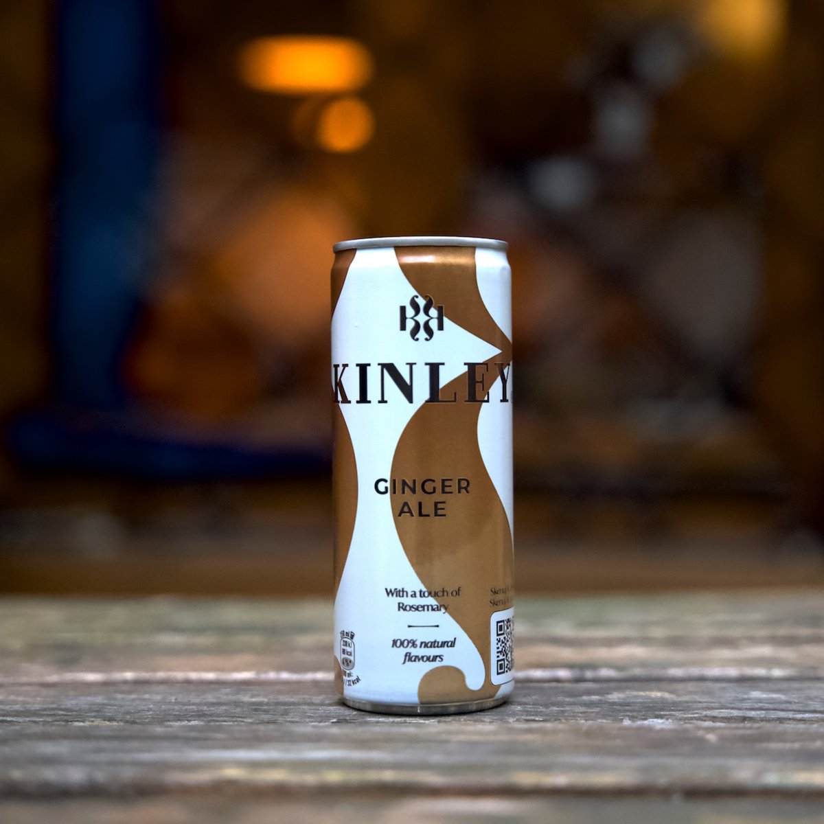 0,25l Tonic Kinley GINGER Ale  - plech