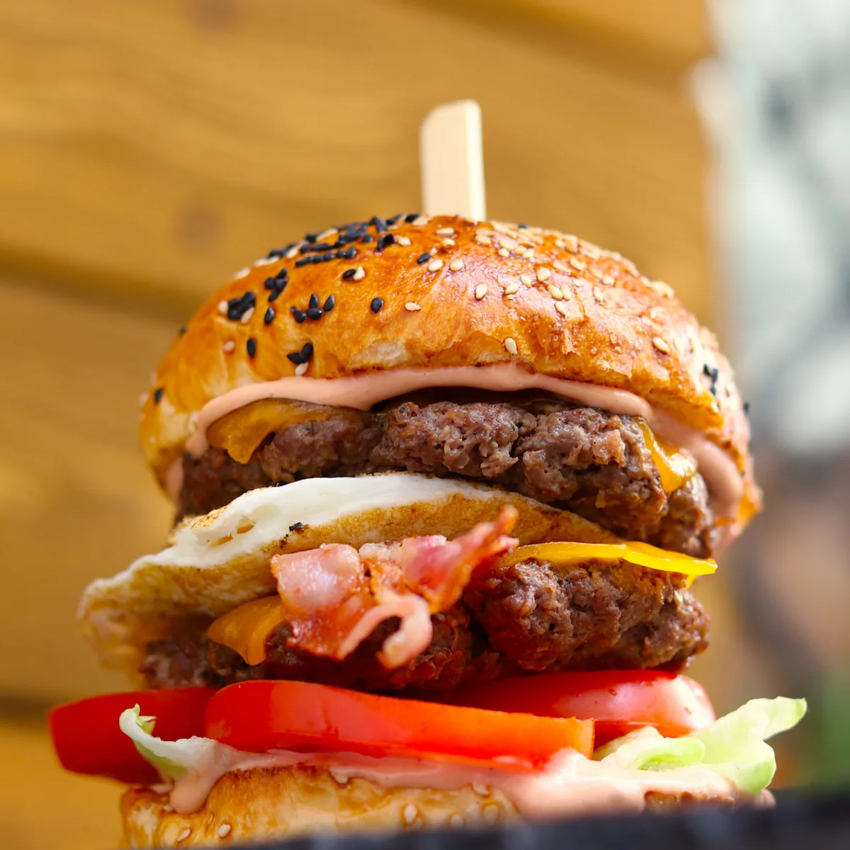 Gangster Burger "Lucky Luciano"