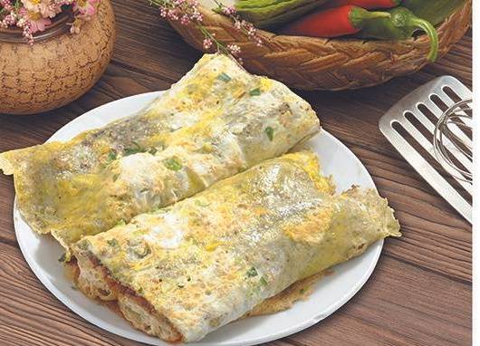 Garage Eggs Pancake with Crispy Dough 車庫原味煎餅薄脆