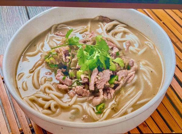 Pickled Tuber Mastard and Pork Noodle Soup 榨菜肉絲湯麵