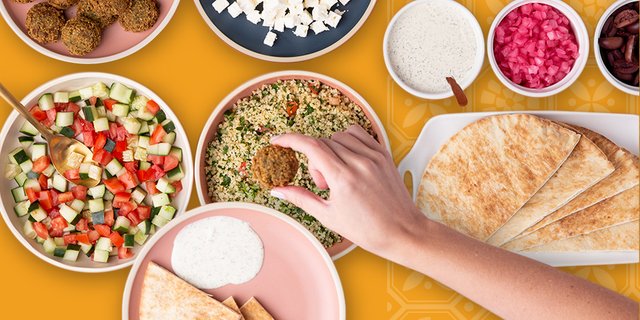 Large Pita Buffet
