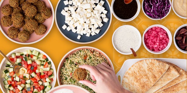 Small Pita Buffet