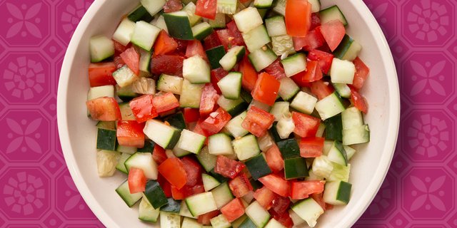 Tomato and Cucumber Salad