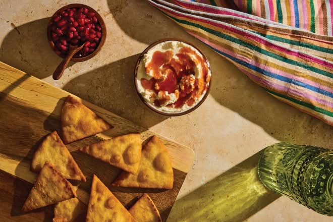 Sweet Heat Whipped Feta Dip