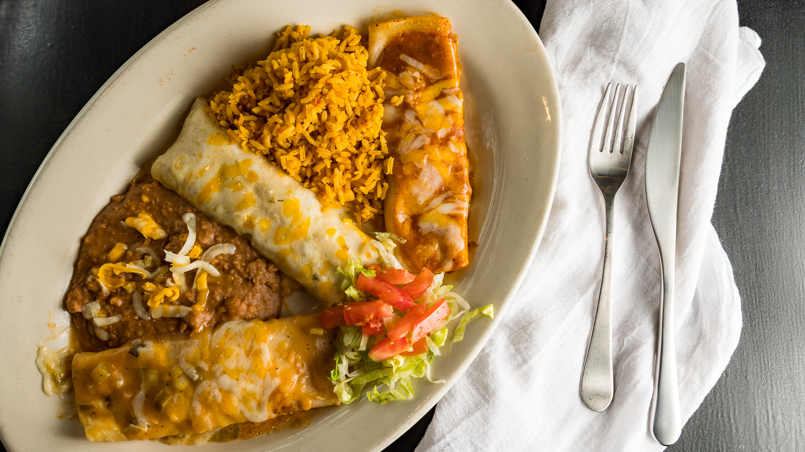 Enchiladas Trio