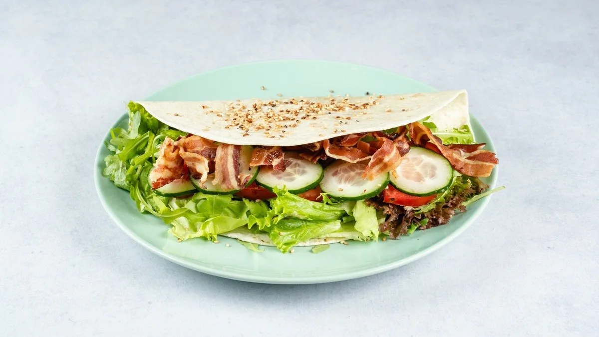 Tortilja bacon salata