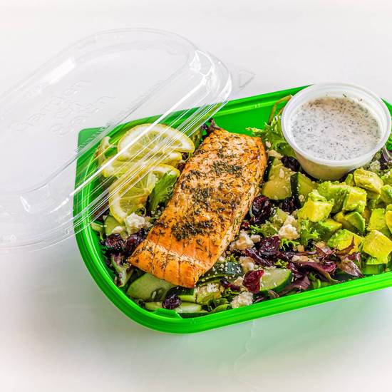Avocado Citrus Salmon Salad