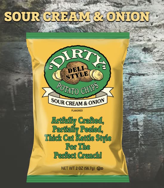 Chips [Sour Cream and Onion] Dirty Kettle Brand