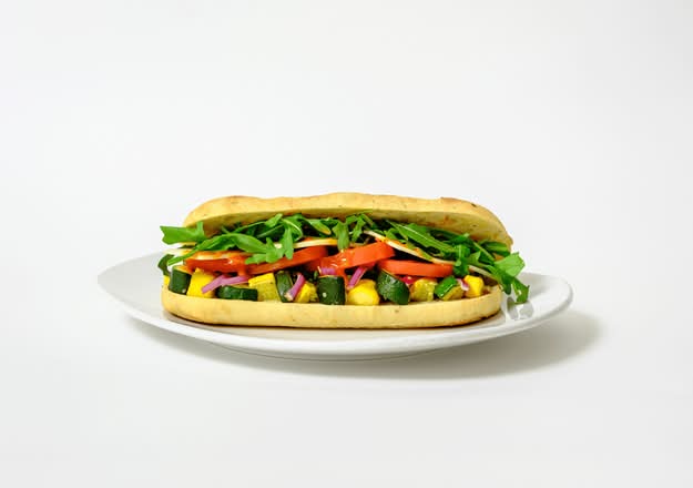 grilled farmers market sando (veg)