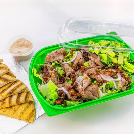 Tri Tip, Bacon and Avocado Salad