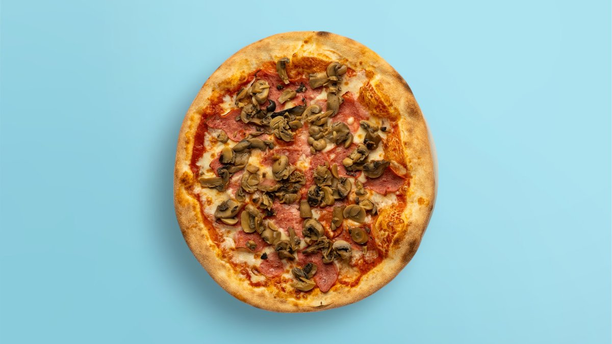 Pizza Ham and Mushroom