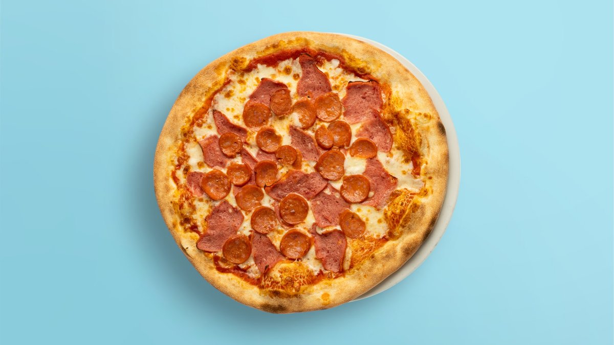 Pizza Ham and Salami