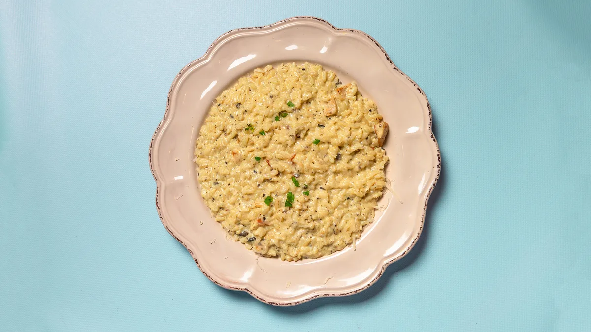 Risotto Me Pule Tartuf