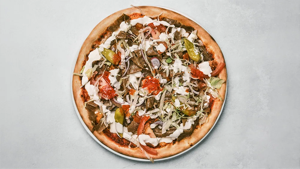 Kebabpizza 2