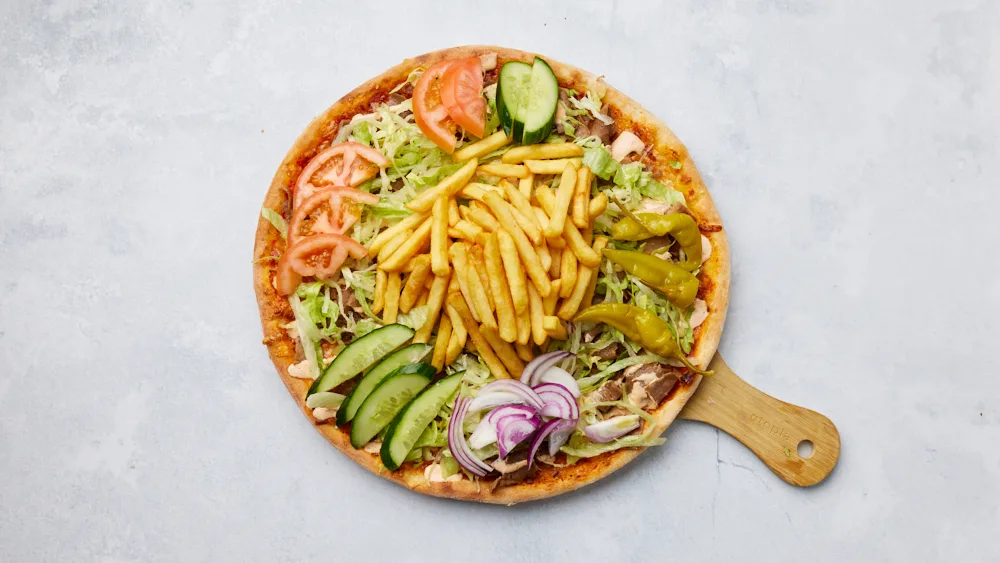 Kebabpizza 3