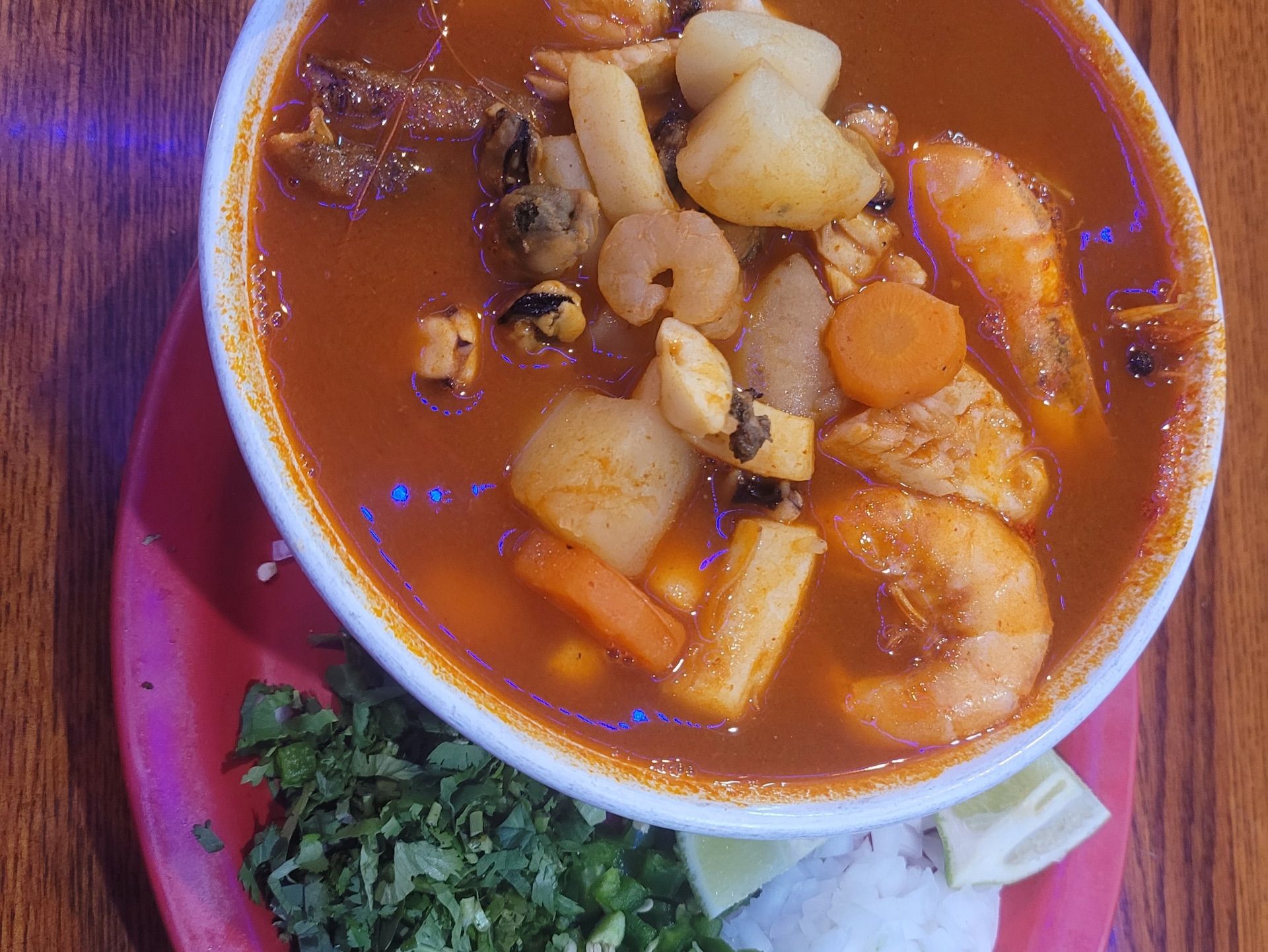 Caldo de Mariscos