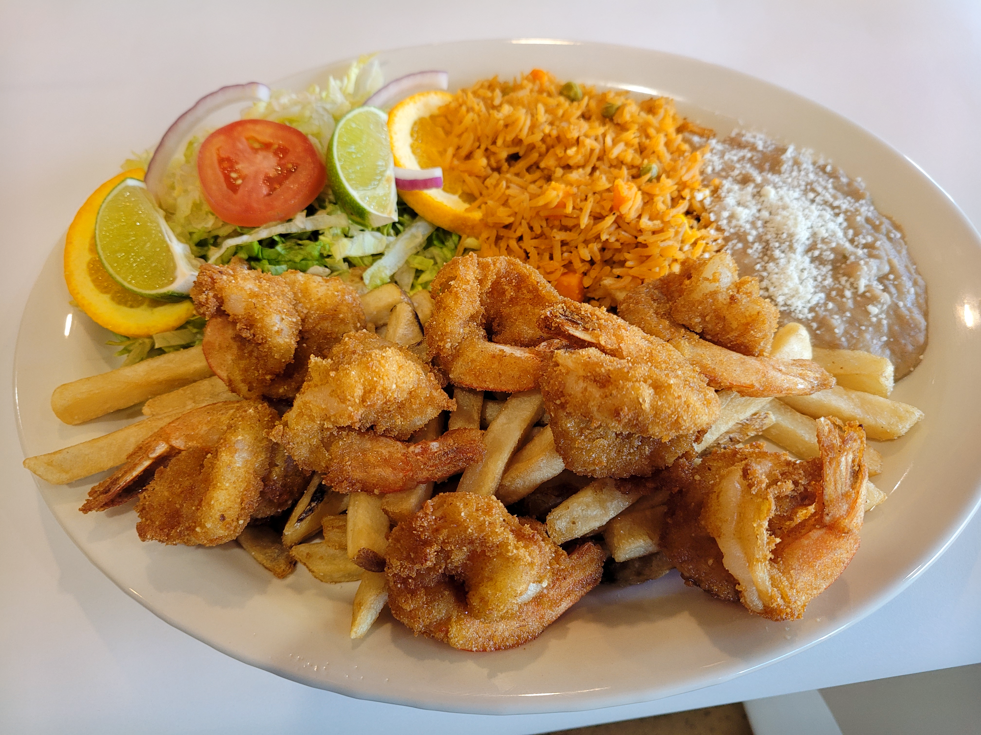 Camarones Empanizados