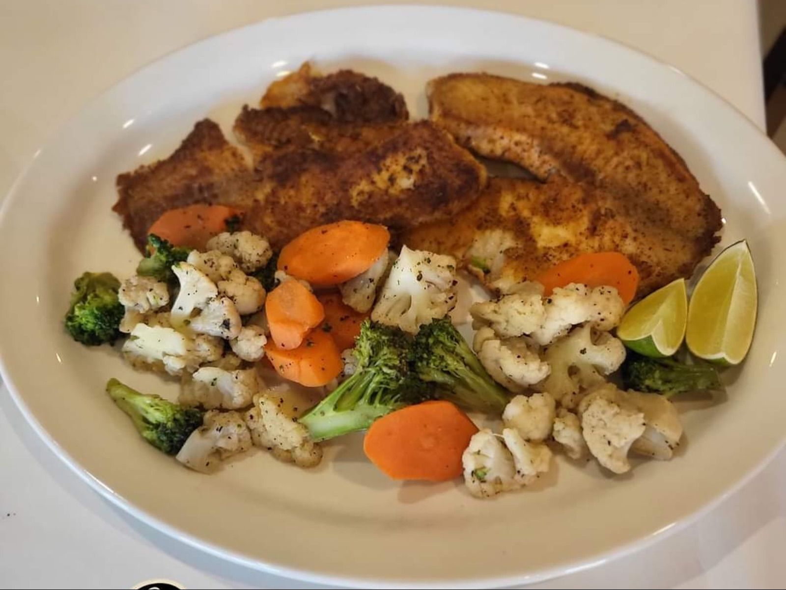 Tilapia Vegetariana