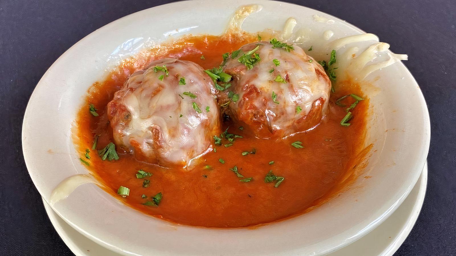 Meatballs With Provolone