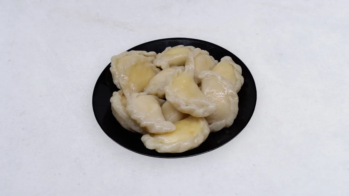 Pierogi ze słodkim twarogiem